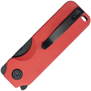 Boxer Linerlock Red G10