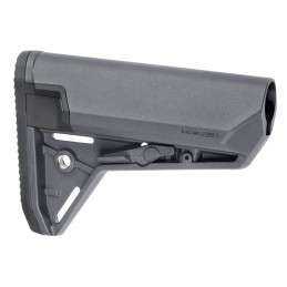 Magpul MAG653GRY MOE SLS Carbine Stock Stealth Gray Synthetic for AR15 M16 M4 with MilSpec Tube Tube Not Included