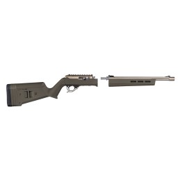 Magpul MAG760ODG Hunter X22 Stock Fixed wAdjustable Comb OD Green Synthetic for Ruger 1022 Takedown