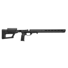 Magpul MAG1199BLK Pro 700 Lite SA Black Adjustable Synthetic Stock with Aluminum Chassis  Interchangeable Grips for Remington 70