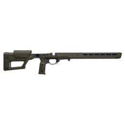 Magpul MAG1199ODG Pro 700 Lite SA OD Green Adjustable Synthetic Stock with Aluminum Chassis  Interchangeable Grips for Remington