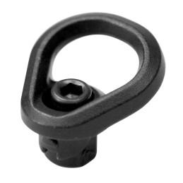 Magpul MAG542BLK QD Paraclip Adapter  made of Steel with Melonite Black Finish for QD Swivel Sockets