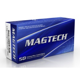 Magtech 9G RangeTraining  9mm Luger 147 gr Full Metal Jacket Flat Subsonic 50 Per Box 20 Case