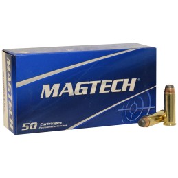 Magtech 44A RangeTraining  44 Rem Mag 240 gr Semi Jacketed Soft Point Flat 50 Per Box 20 Case