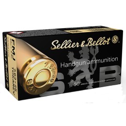 Sellier  Bellot SB762TOK Handgun  7.62x25mm Tokarev 85 gr Full Metal Jacket 50 Per Box 30 Case