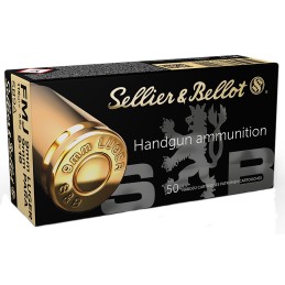 Sellier  Bellot SB9A Handgun  9mm Luger 115 gr Full Metal Jacket 50 Per Box 20 Case