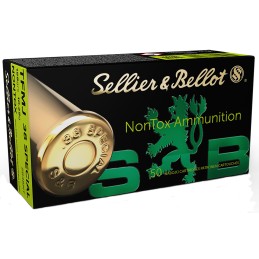 Sellier  Bellot SB38NT Handgun NonTox  38 Special 158 gr Total Full Metal Jacket 50 Per Box 20 Case