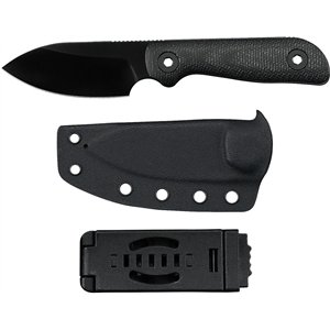 Stiffy P Fixed Blade DLC Black