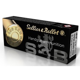 Sellier  Bellot SB460B Handgun  460 SW Mag 255 gr Jacket Hollow Point 20 Per Box 12 Case