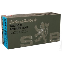 Sellier  Bellot SB9SUBB Handgun Target 9mm Luger Subsonic 150 gr Full Metal Jacket 50 Per Box 20 Case