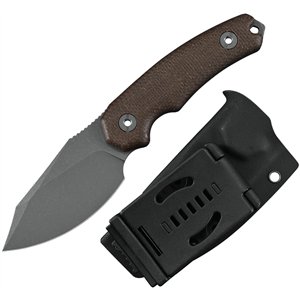 Stiffy D Fixed Blade Brown