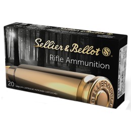 Sellier  Bellot SB222A Rifle  222 Rem 50 gr Soft Point 20 Per Box 60 Case