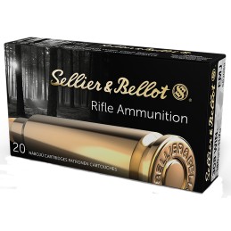 Sellier  Bellot SB308B Rifle  308 Win 180 gr Full Metal Jacket 20 Per Box 25 Case