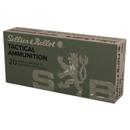 Sellier  Bellot SB76239A Rifle  7.62x39mm 124 gr Full Metal Jacket 20 Per Box 30 Case