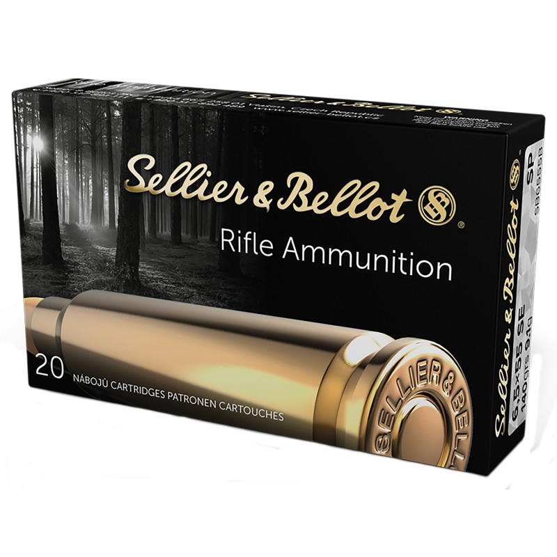 Sellier  Bellot SB6555B Rifle  6.5x55 Swedish 140 gr Soft Point 20 Per Box 20 Case