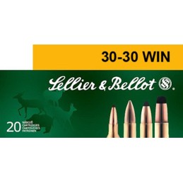 Sellier  Bellot SB3030A Rifle  3030 Win 150 gr Soft Point 20 Per Box 25 Case