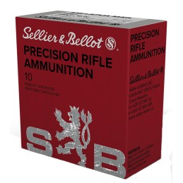 Sellier  Bellot SB338LMA Rifle  338 Lapua Mag 250 gr Hollow Point Boat Tail 10 Per Box 10 Case