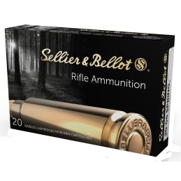 Sellier  Bellot SB3006F Rifle  3006 Springfield 147 gr Full Metal Jacket 20 Per Box 20 Case