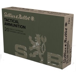 Sellier  Bellot SB3006M2 Rifle  3006 Springfield 150 gr Full Metal Jacket 20 Per Box 20 Case