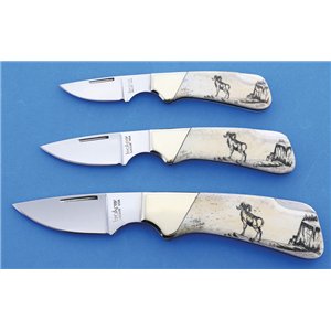Kershaw Scrimshaw Ram Set.