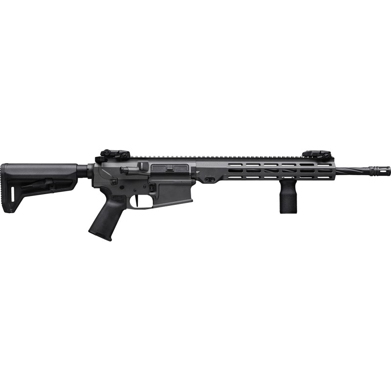 Maxim Defense MXM49689 MD10 L 6.5 Creedmoor 201 18 Fluted Barrel Sniper Gray RecMLOK Handguard Black Magpul Furniture SLK Stock 