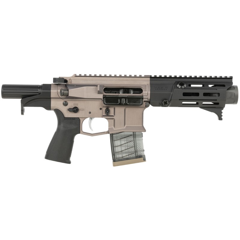 Maxim Defense MXM50842 PDX 505SPS 300 Blackout Caliber with 5.50 Barrel 201 Capacity Urban Grey Metal Finish Urban Grey Polymer 