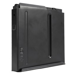 Mdt Sporting Goods Inc 105123BLK AICS Magazine  5rd Extended 300 PRC Long Action Magnum CIP 3.80 L Black Steel