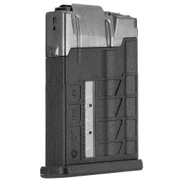 Mdt Sporting Goods Inc 103089BLK AICS Magazine  10rd Extended 3086.5 Creedmoor Short Action Black SteelPolymer Clear Window