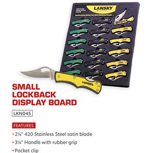 Small Lockback Display (LSKN04