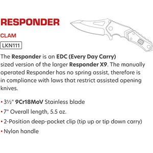 LKN111 Responder Linerlock (LS