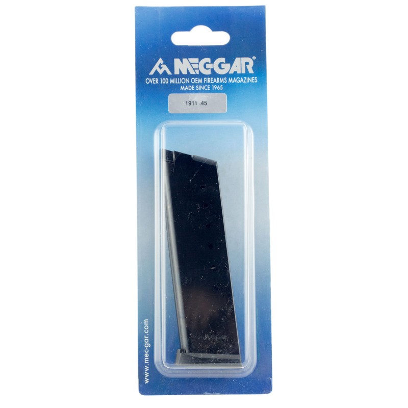 MecGar MGCG4508BPF Standard  8rd 45 ACP Fits 1911 Government Blued Carbon Steel