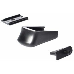 MecGar F42090SET Finger Rest Set  made of Polymer  Steel with Blued Finish for Walther PP PPK  PPKS Magazines