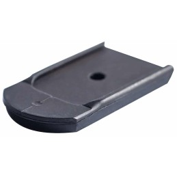 MecGar F72011GOSET Floor Plate  made of Metal with Rubber Padding  Black Finish for Sig P226 Magazines