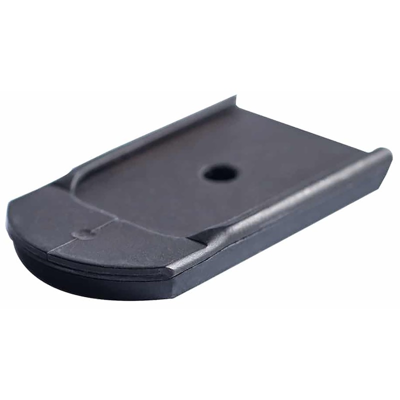 MecGar F72011GOSET Floor Plate  made of Metal with Rubber Padding  Black Finish for Sig P226 Magazines