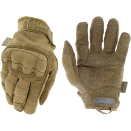 Mechanix Wear MP372008 MPact 3  Coyote Synthetic Leather Small Velcro Closure