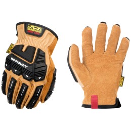 Mechanix Wear LDMPC75008 MPact Driver F9360 Tan DuraHide Leather Small Elastic