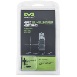 Meprolight USA 1316153101 TruDot Self Illuminated AR 15M16M4 Sight  Black Green Front Sight Post