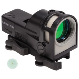 Meprolight USA 626410 Mepro M21  Black 1x30mm Red Triangle Illuminated Reticle