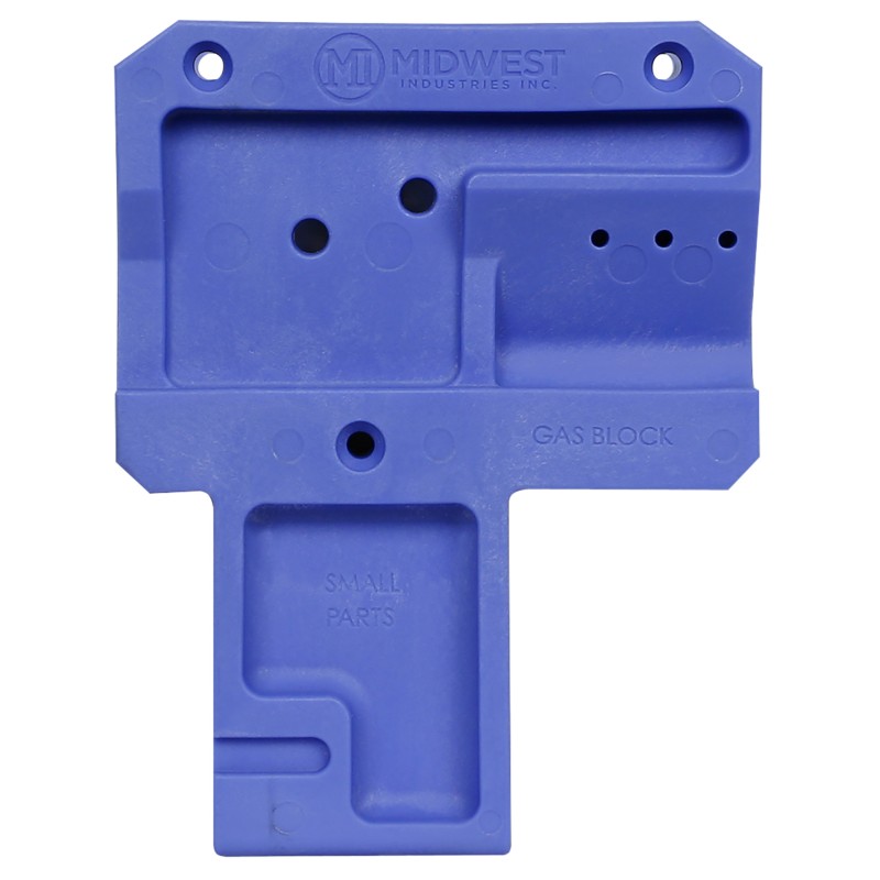 Midwest Industries MILRB Lower Receiver Block  Blu Polymer for MilSpec AR15 Lower