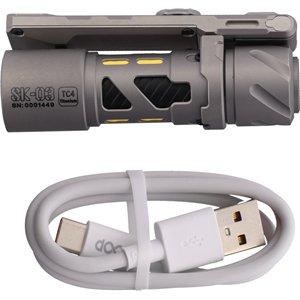 SK03 Flashlight Titanium Pro