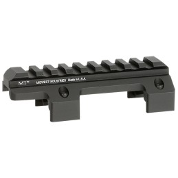 Midwest Industries MIMP5OR HK MP5 and Clones Top Picatinny Rail  Black Anodized 0 MOA