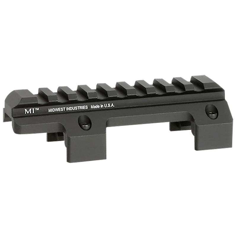 Midwest Industries MIMP5OR HK MP5 and Clones Top Picatinny Rail  Black Anodized 0 MOA