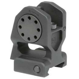 Midwest Industries MICBUIS Combat Rifle Rear Fixed Sight  Black Hardcoat Anodized for AR15 M16 M4