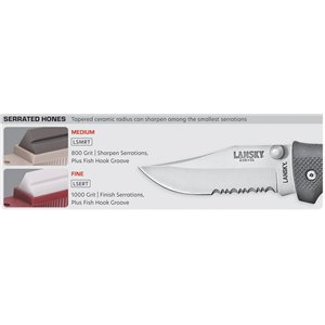 Serrated Edge Sharpening Hone
