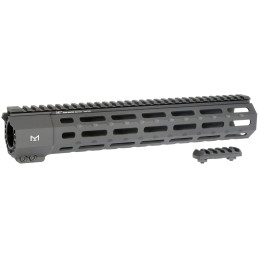 MIDWEST INDUSTRIES INC MISP12M SPSeries AR15 6061 Aluminum Black Hard Coat Anodized 12.625