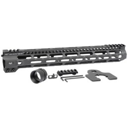 Midwest Industries MICRLW14 Combat Lightweight AR15 Black Hardcoat Anodized AluminumPolymer 14 PicatinnyMLOK