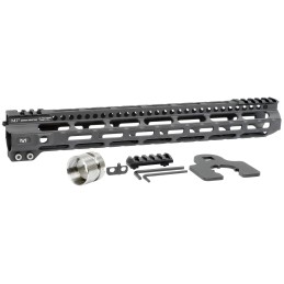 Midwest Industries MIULW14 Ultralight  AR15 Black Hardcoat Anodized AluminumPolymer 14 PicatinnyMLOK