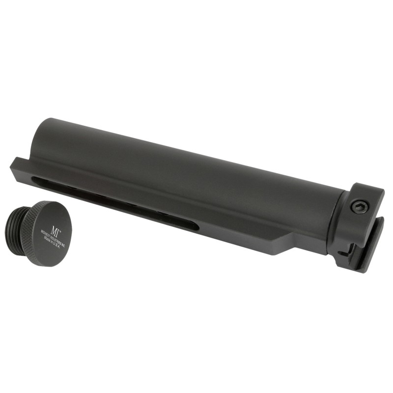 Midwest Industries MISTAP Stock Tube Adaptor  Black Hardcoat Anodized Aluminum ARPlatform