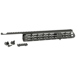 Midwest Industries MIMAR1895XRS Extended Sight System  13.63 MLOK Black Hardcoat Anodized for Marlin 1895 Variants Includes Iron