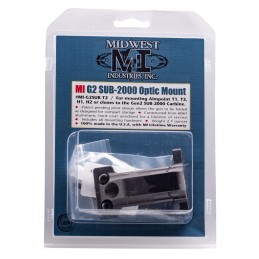 Midwest Industries MIG2SUBT2 Gen2 Sub 2000 Mini Optic Mount  Matte Black